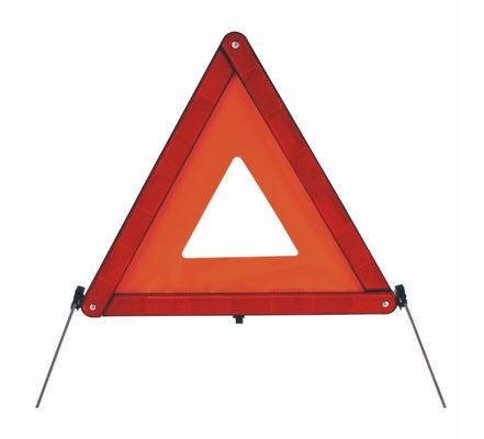 43 X 43 X 43CM Facile à assembler en extérieur Voie de voiture Avertissement Triangle réfléchissant