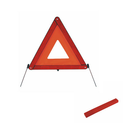 43 X 43 X 43CM Facile à assembler en extérieur Voie de voiture Avertissement Triangle réfléchissant