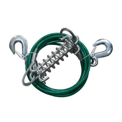 Résistance élevée à la récupération de la remorque de remorque de voiture en acier avec 2 crochets de sécurité