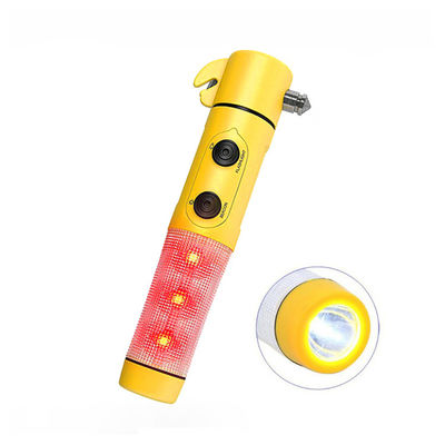 Accident de la route 4 en 1 lampe de poche LED Mini marteau de sécurité d'urgence pour véhicules