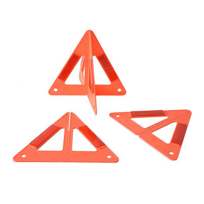 Gpps Hips/Pmma Abs Kit de sécurité de signalisation routière panne Triangle rouge d'avertissement de circulation pour les situations d'urgence