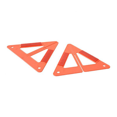 Gpps Hips/Pmma Abs Kit de sécurité de signalisation routière panne Triangle rouge d'avertissement de circulation pour les situations d'urgence