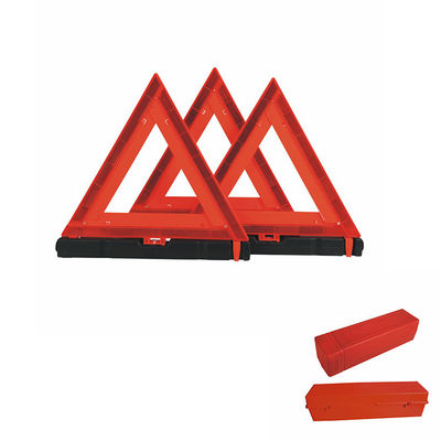 Facile à assembler et à manipuler DOT Durable Vehicle Triangle d'avertissement de voiture pour la sécurité d'urgence